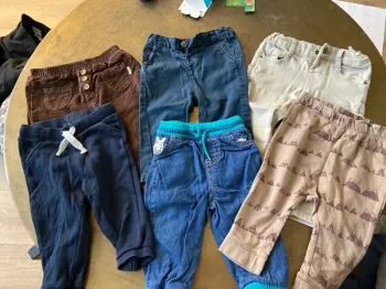 Lot de 6 pantalons 9 mois