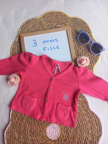 Gilet fille 👧 3 mois