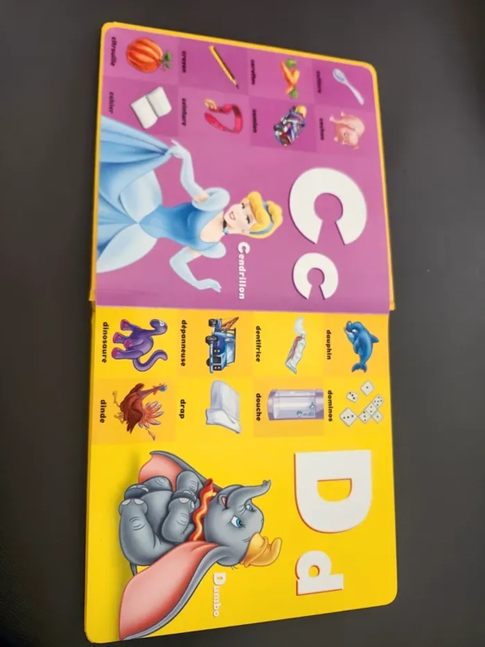 Livre mon abécédaire disney imagier alphabet bébé enfant - photo numéro 11