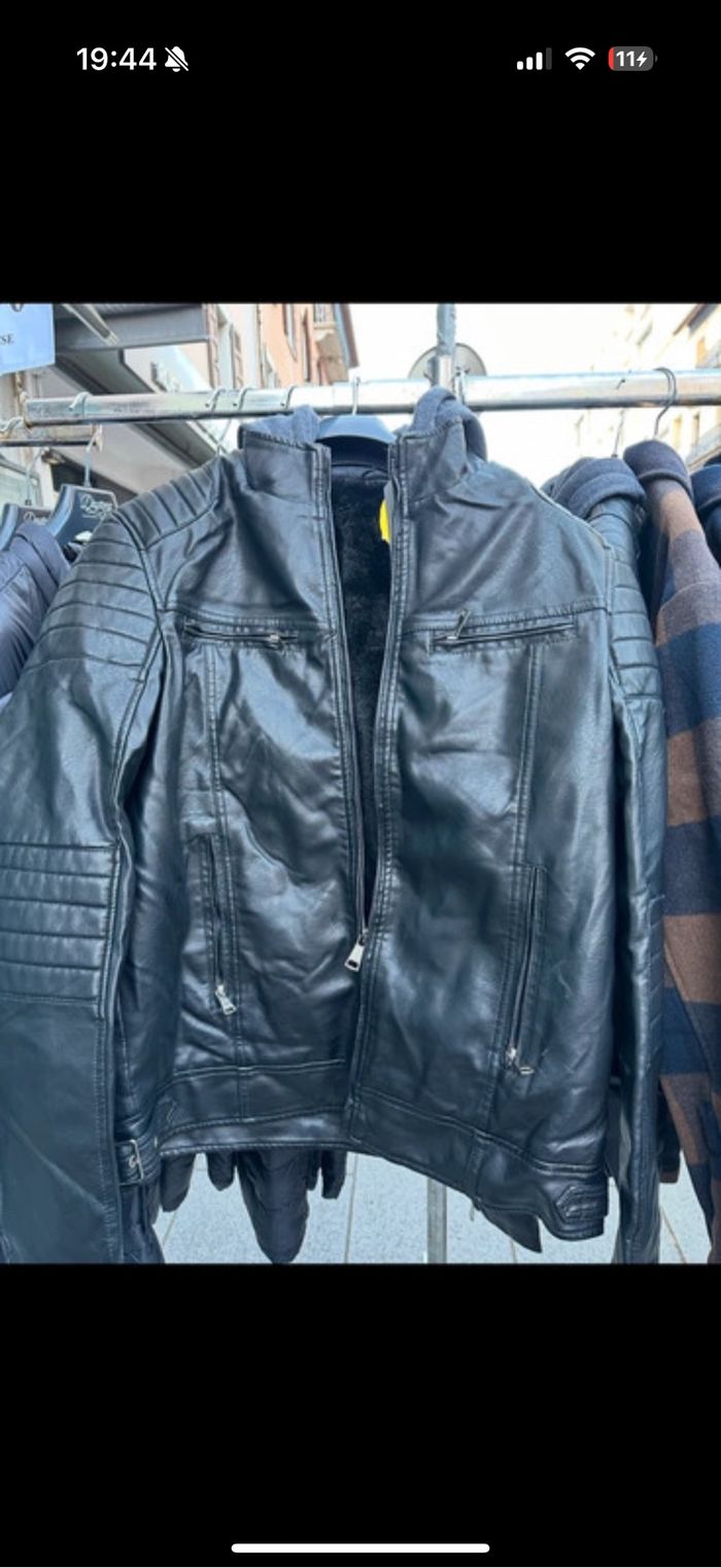 Veste simili cuir - photo numéro 5