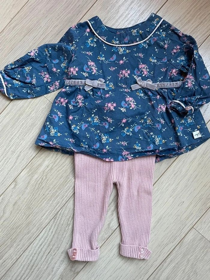 Ensemble blouse et legging 3 Mois