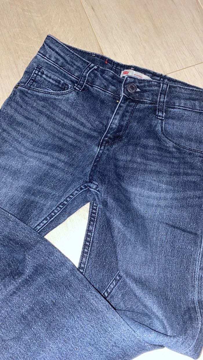 14 ans - jeans Lévis 711 skinny bleu foncé pailleté - photo numéro 4
