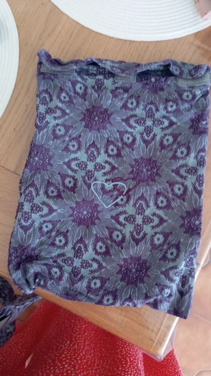 Porte-bébé p4 standard, Taïga purple - photo numéro 8