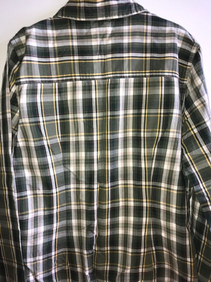 Chemise Sergent Major. 14 ans. Carreaux verts - photo numéro 3