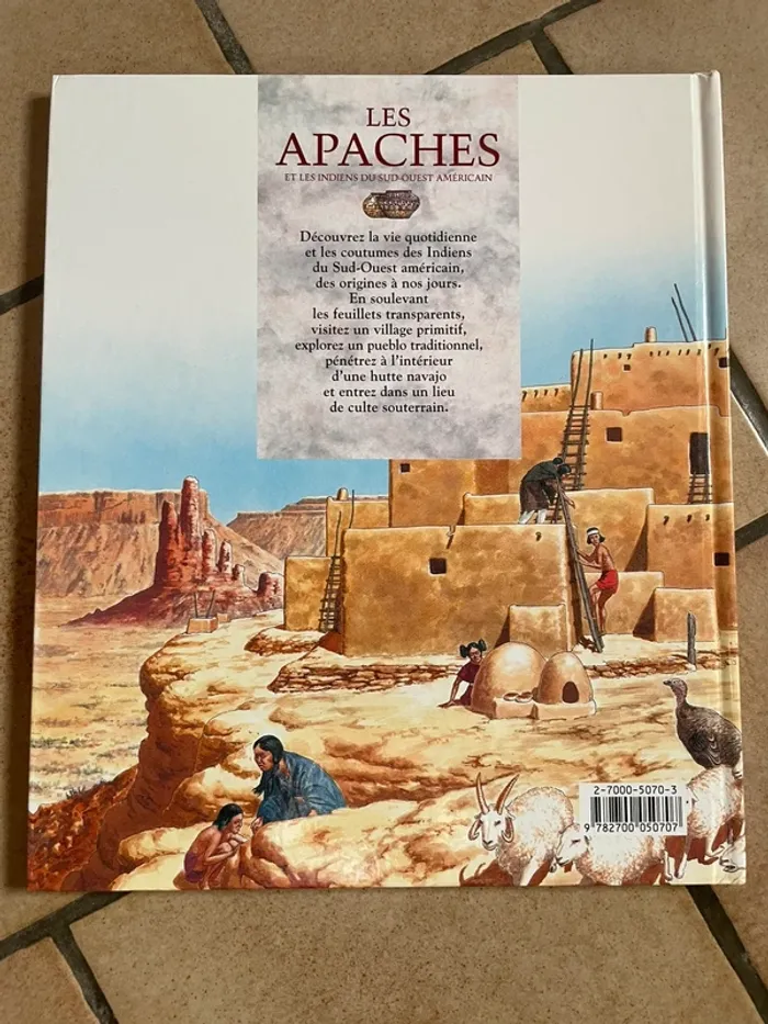 Livre Entrez chez les Apaches et les indiens du Sud-ouest américain - photo numéro 2
