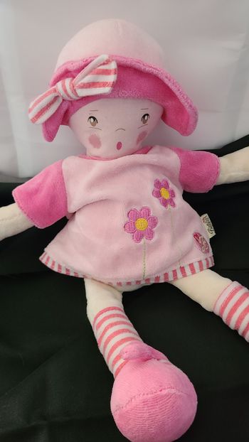 poupée chiffon rose besterver