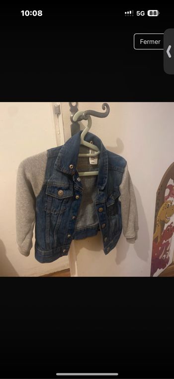 Veste en jean
