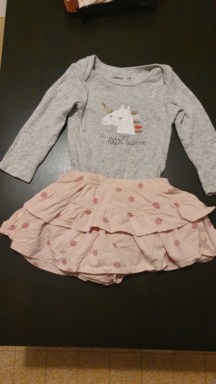 Lot de 8 ensembles été fille 18 mois - photo numéro 4