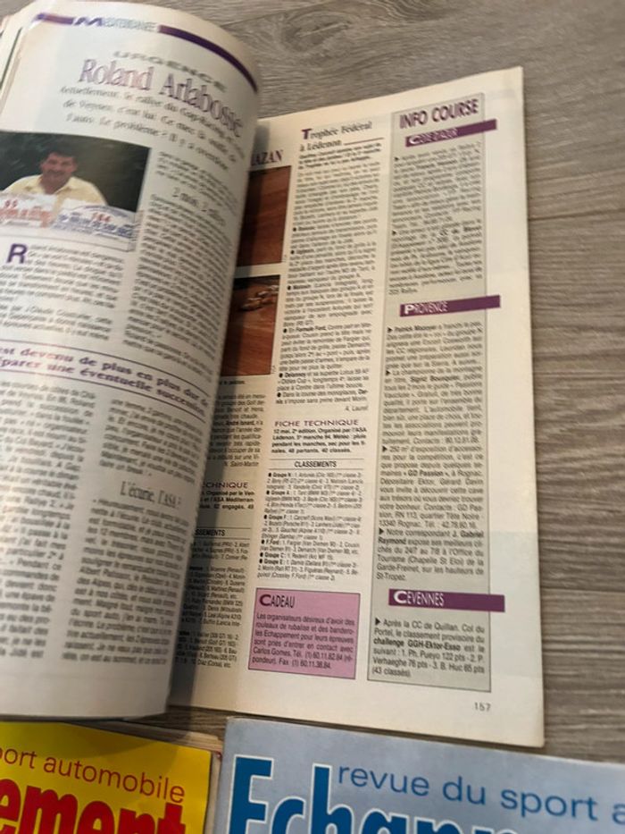 Lot 3 magazine Vintage Échappement Ancien - photo numéro 12