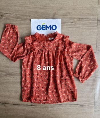 Blouse Gemo 8 ans