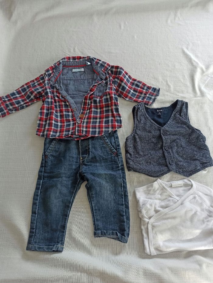 Lot vêtements garçon 6 mois