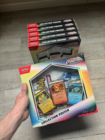 Lot de 6 coffrets Poster Évolutions Prismatiques