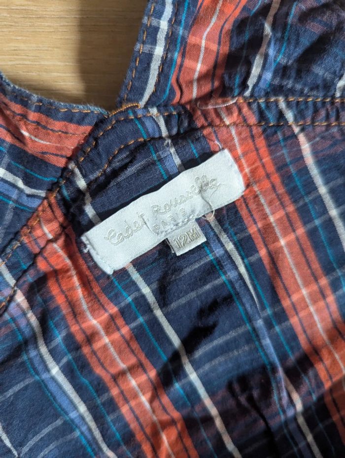Salopette pantalon Cadet Rousselle 12 mois - photo numéro 3