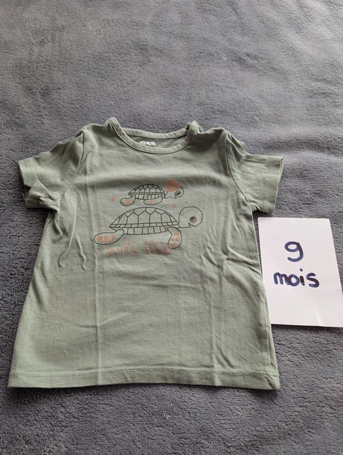 T-shirt manches courtes - 9 mois - Kiabi