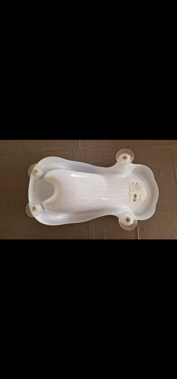 Transat siège de bain blanc - photo numéro 3