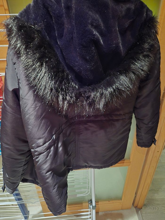 Manteau court noir femme - photo numéro 4