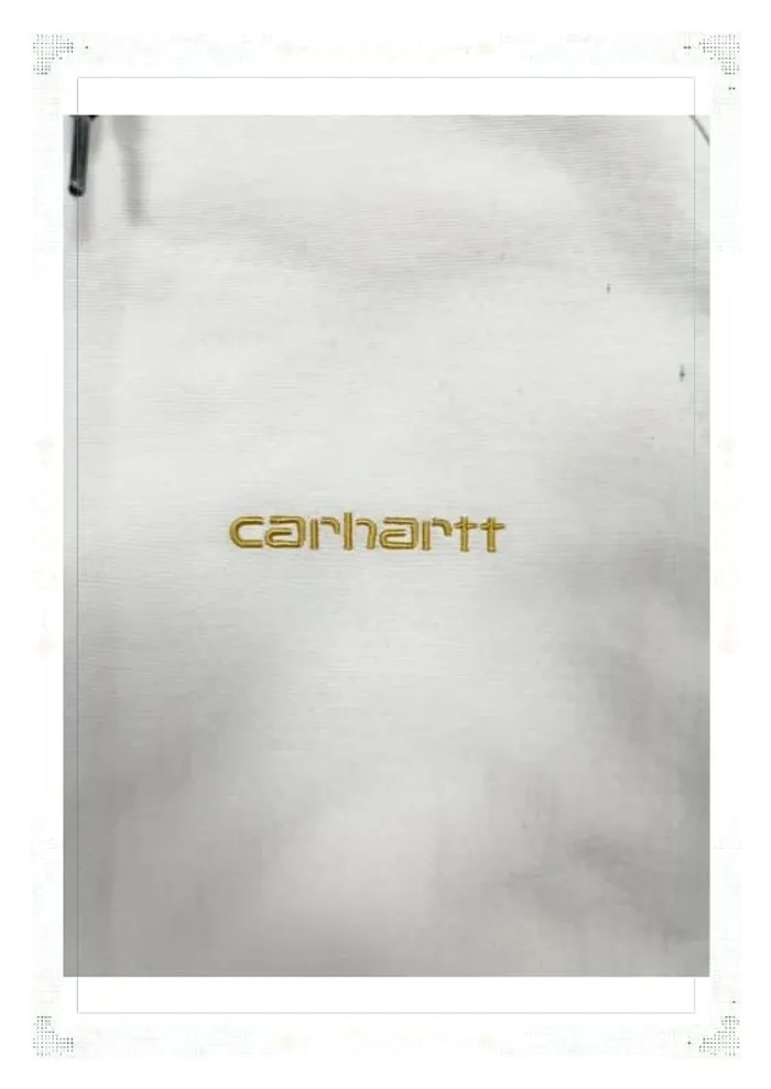 Carhartt veste coupe-vent blanche homme taille M avec détails de style - photo numéro 3