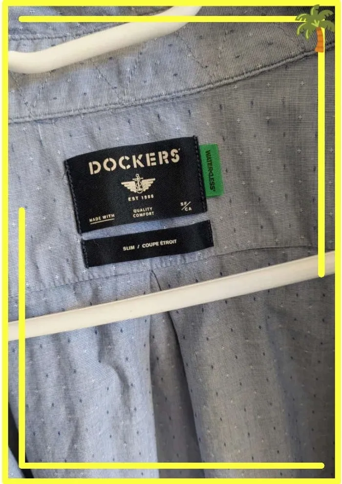Chemise Dockers slim fit – Taille S - photo numéro 6