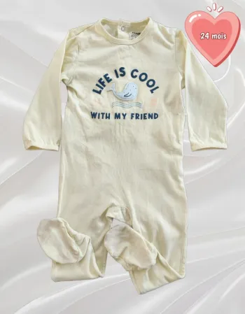 Pyjama grenouillère 24 mois