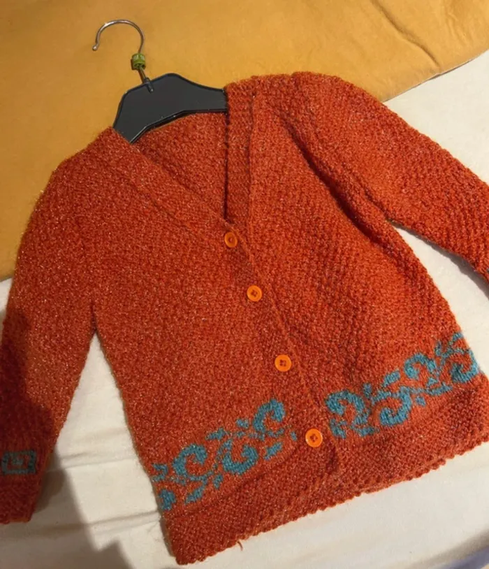 Gilet en laine / veste en laine 24 mois