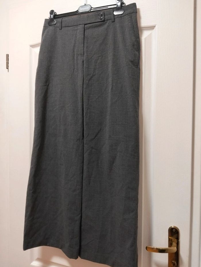 Pantalon large prince de galles H&M 40 - photo numéro 2