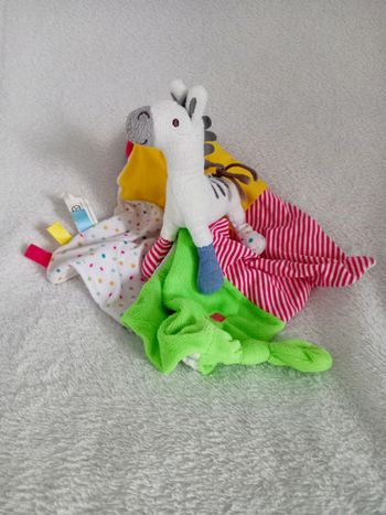 Doudou Oxybul zèbre 