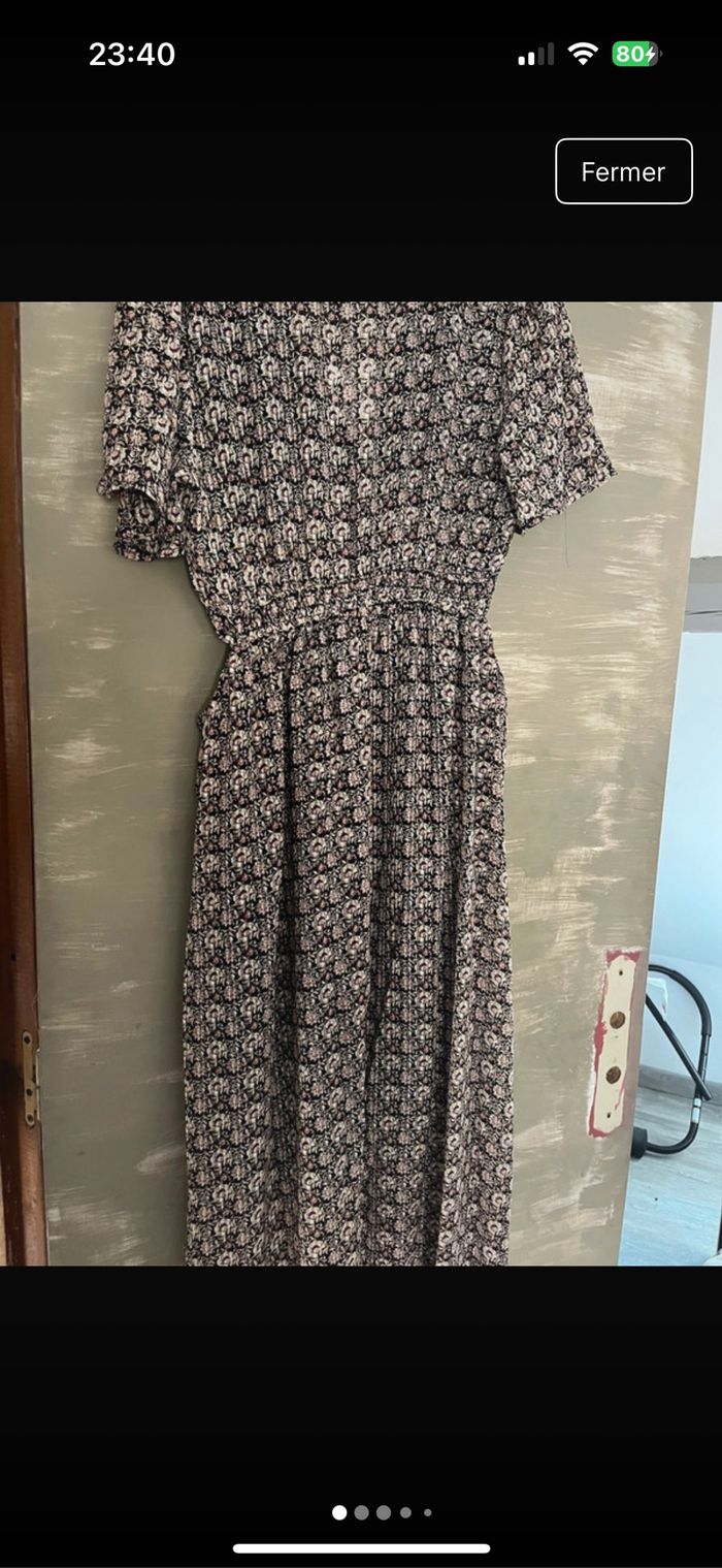Longue robe fleurie