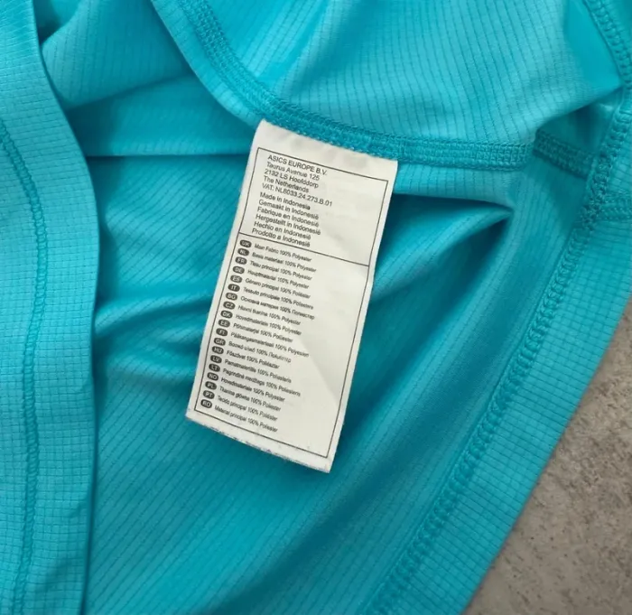 T-shirt de sport Asics bleu taille S super état - photo numéro 10