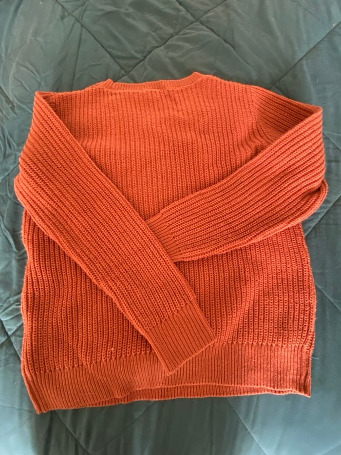 Pull orange - photo numéro 2