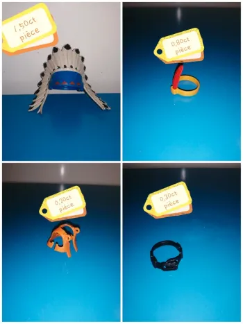 Thème* accessoire vintage / coiffe indien - ceinture - gilet