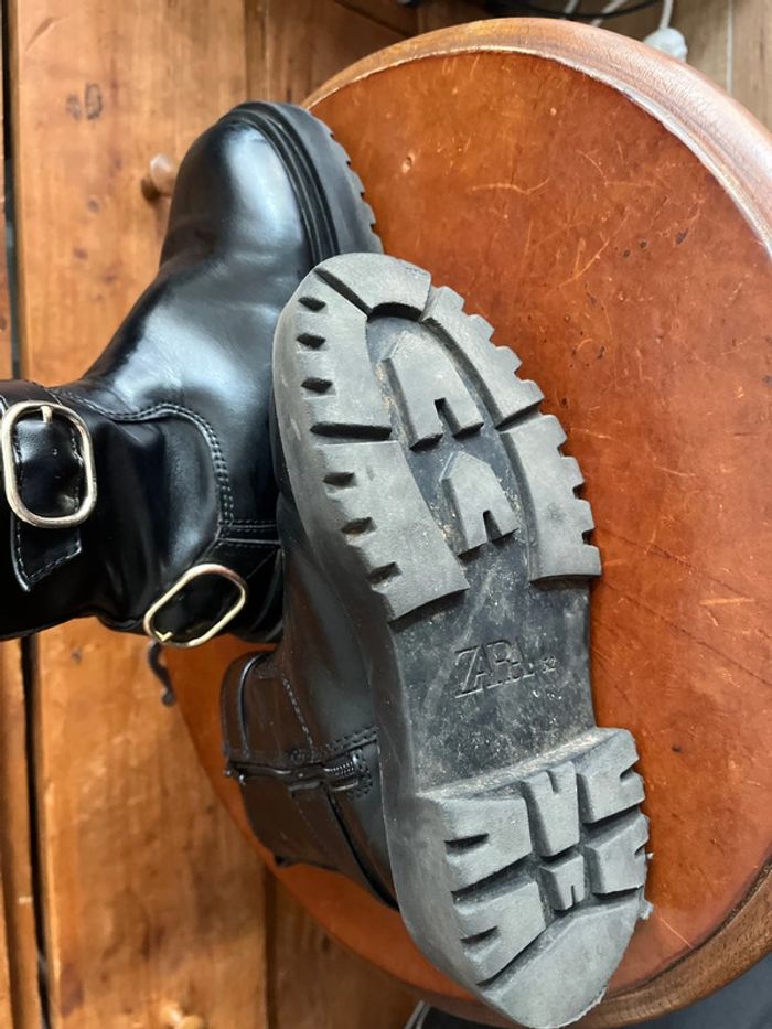 Bottines Zara taille 32 - photo numéro 4