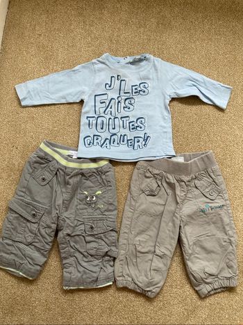 Ensemble garçon 6 mois