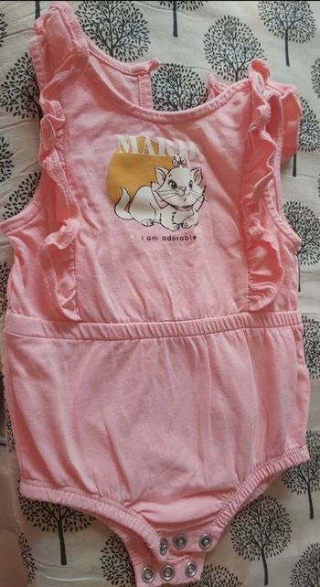 Body disney marie taille 3mois 56/62cm kiabi
