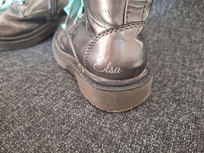 Bottines fille gris argenté/ 24 / Elsa "La reine des neiges" - photo numéro 4