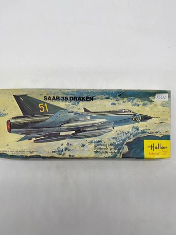 Maquette Heller SAAB 35 Draken