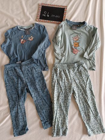 Pyjamas 2 pièces 