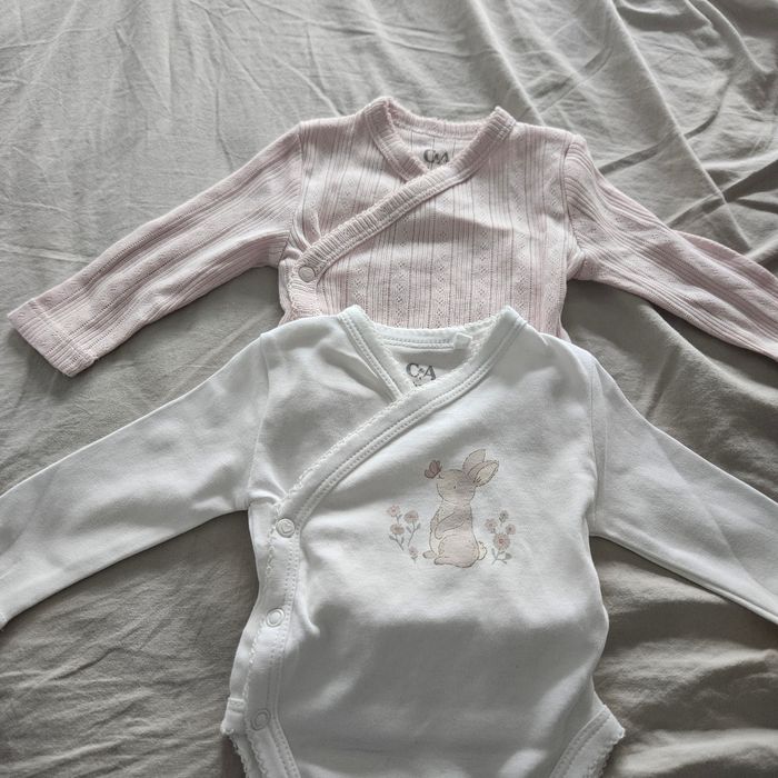 Lot de 2 Body bébé fille - photo numéro 2