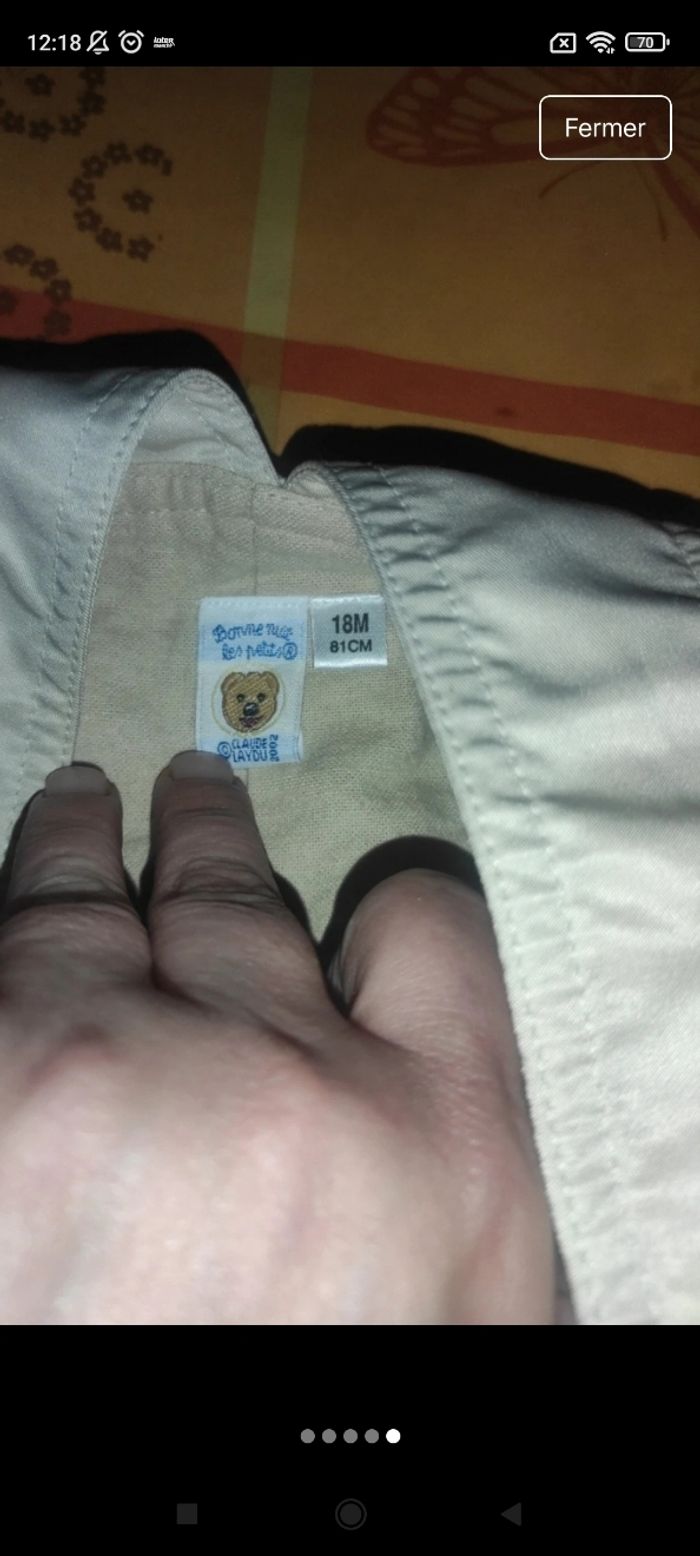 Très belle salopette bonne nuit les petits e40 - photo numéro 4