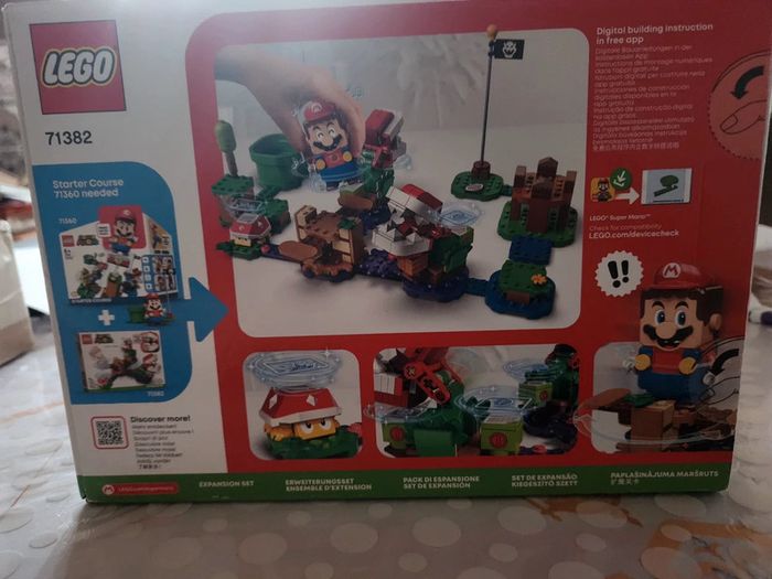 Lego super mario defi de la Plante carnivore