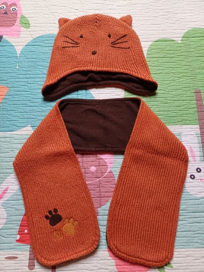 Bonnet et écharpe