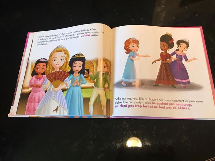 Livre Princesse Sofia Disney soirée pyjama - photo numéro 3