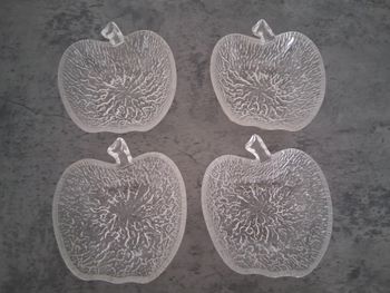Lot de 4 ramequins en verre