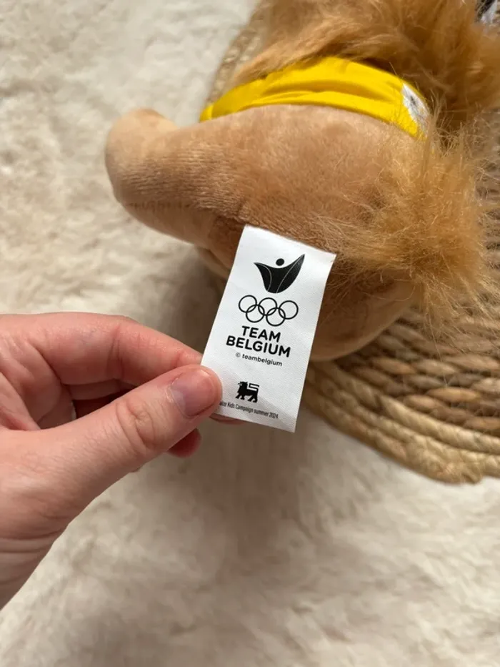 Peluche lion Collection delhaize - photo numéro 5