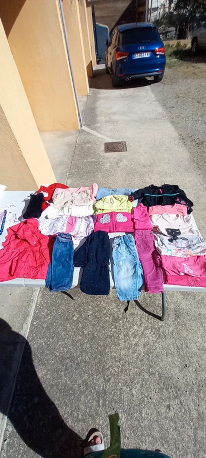 Lot 25 pieces 6mois automne hiver