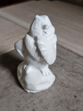 Plâtre à peindre Big maman hibou Rox et Rouky