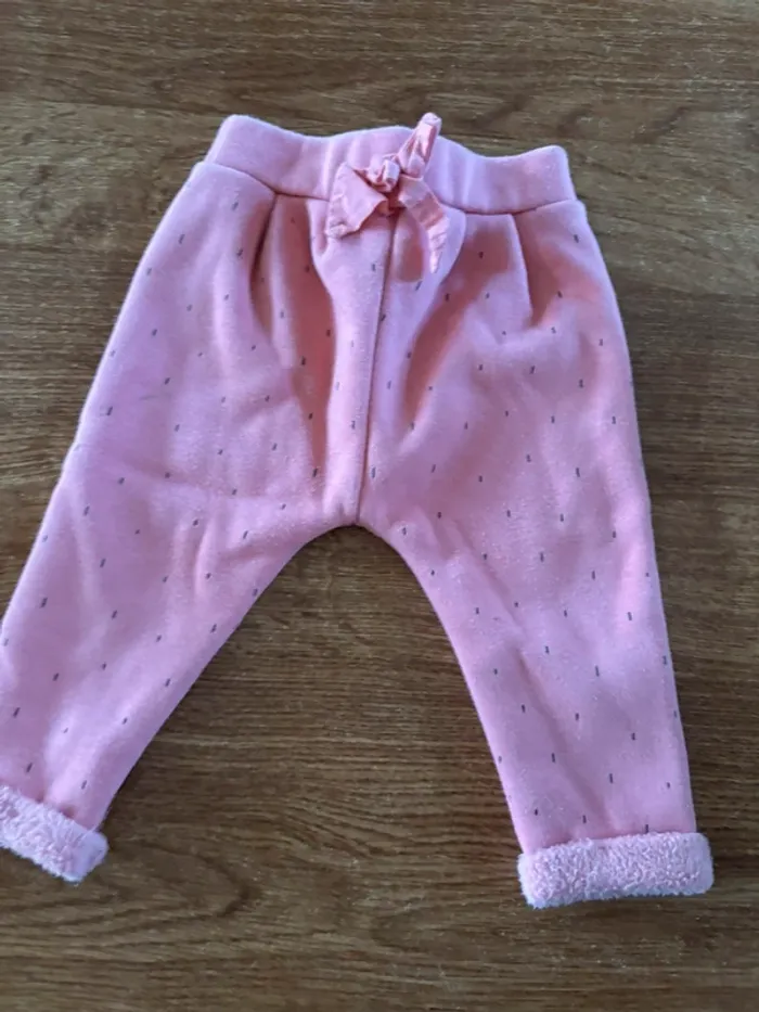 Pantalon bébé fille chaud - photo numéro 2