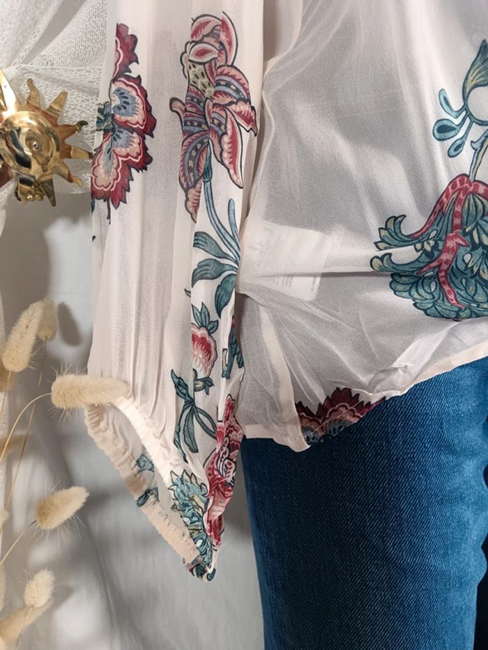 Pinko | Blouse fleurie | t 40 - photo numéro 7