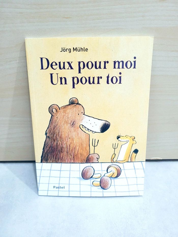 🌺 Livre (école des loisirs) : Deux pour moi un pour toi