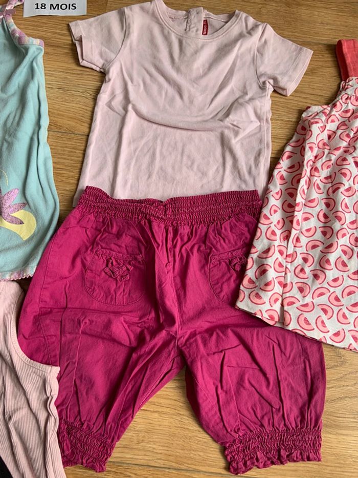 Lot 5 vêtements fille 18M - photo numéro 3
