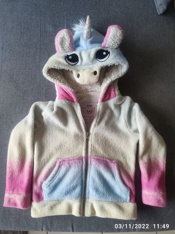 Veste polaire Licorne